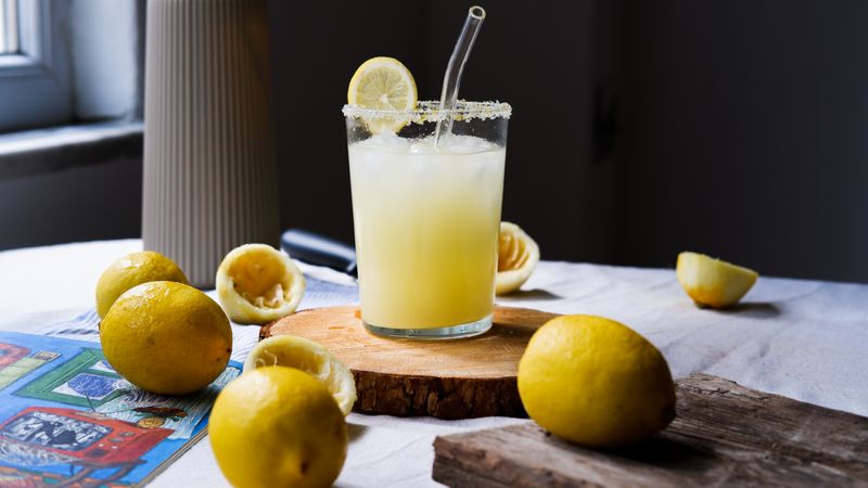 Fresh squeezed Craft Lemonade drink